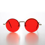 Load image into Gallery viewer, Round Hippy Sunglass with Colored Lenses - Swami
