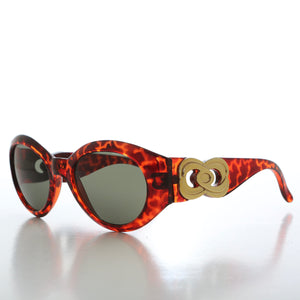 Sophisticated Round Women's Sunglasses