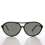 Load image into Gallery viewer, Curved Aviator Sunglass with Glass Lens
