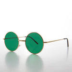 Load image into Gallery viewer, Round Hippy Colored Lens Sunglass - Tippy
