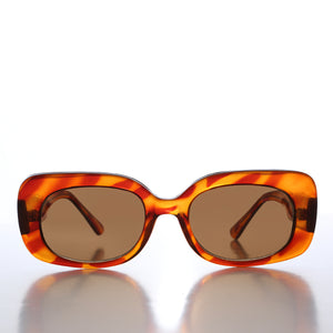 Mod Bold Rectangular Vintage Sunglasses