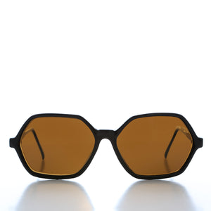 Hexagon Frame Vintage Sunglasses - Vermont