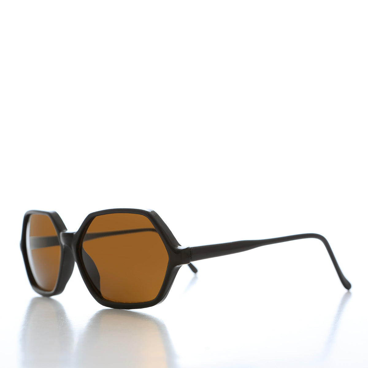 Hexagon Frame Vintage Sunglasses - Vermont