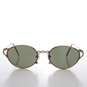 Oval Cat Eye 90s Vintage Sunglasses 