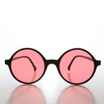 Load image into Gallery viewer, round pink lens sunglasses
