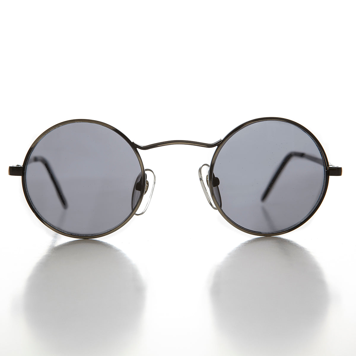 Round Wire Rim Teashade Vintage Sunglass - Vox 1