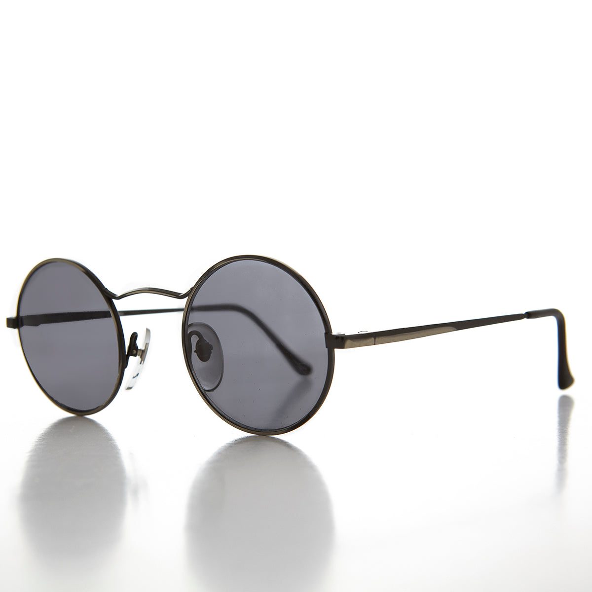 Round Wire Rim Teashade Vintage Sunglass - Vox 1