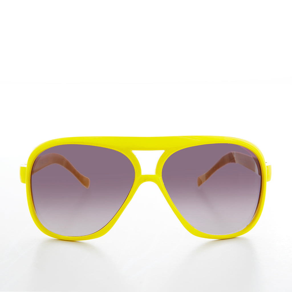 Square Colorful Aviator Deadstock Sunglasses