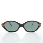 Load image into Gallery viewer, Slim Black Cat Eye Vintage Sunglasses 
