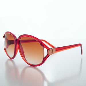 Round 80s Vintage Sunglasses - Susie