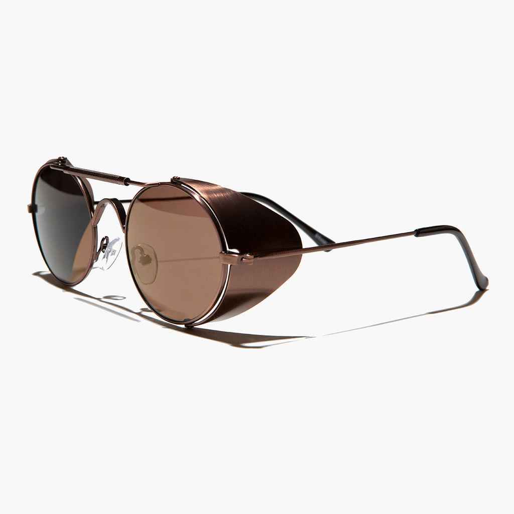 Steampunk Sunglass with Folding Side Shields