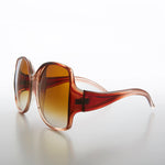 Load image into Gallery viewer, Large Women&#39;s 80s Vintage Sunglass with Gradient Lens 
