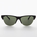 Load image into Gallery viewer, Semi-Rimless Mono Browline Vintage Sunglass 
