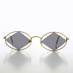 Load image into Gallery viewer, Diamond Floating Lens Oval Vintage Sunglass
