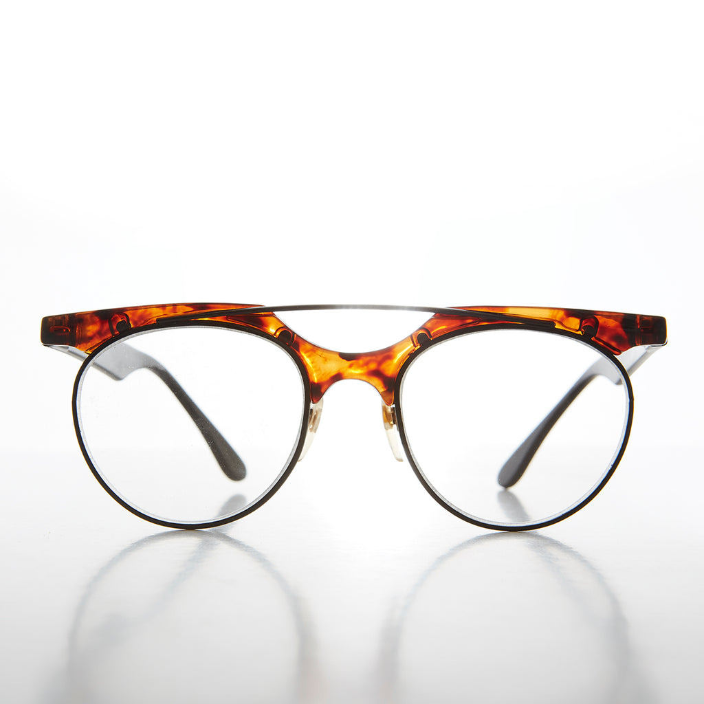 Clear Lens Preppy Avant Garde Eyeglasses