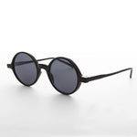 Load image into Gallery viewer, round black 20s style vintage sunglass
