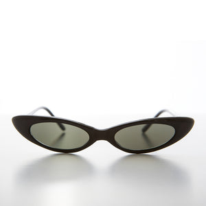 Skinny Narrow Punk Rock Cat Eye Sunglass