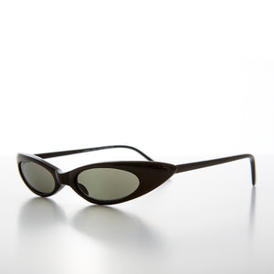 Skinny Narrow Punk Rock Cat Eye Sunglass