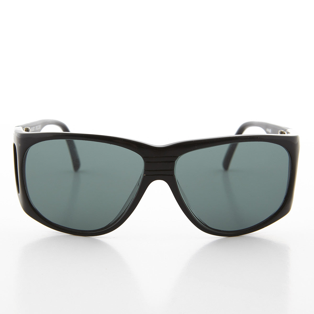 black polarized sports sunglasses